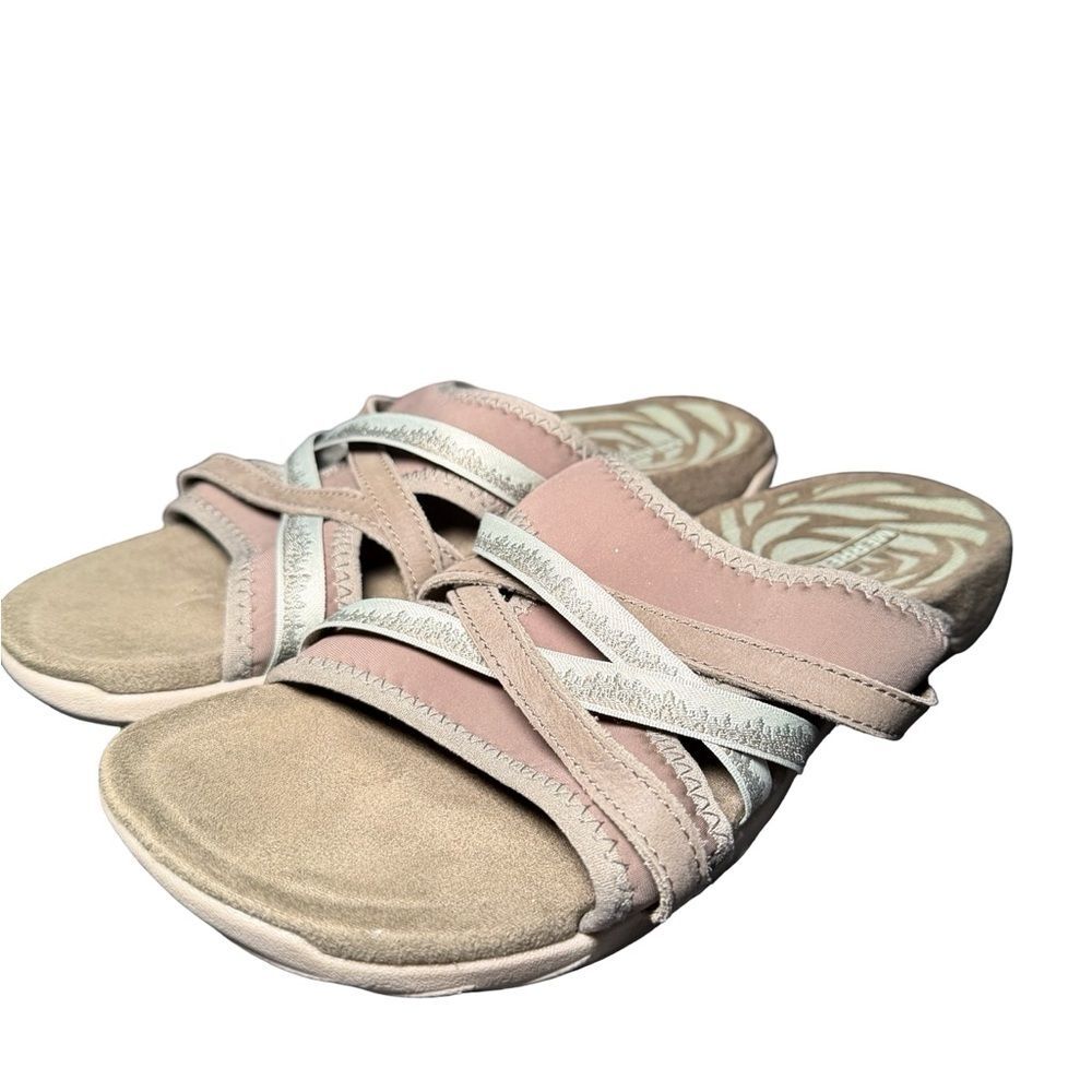 Merrell Terran 3 Cush Slide Sandals Womens 7 Olive Outdoor Comfort